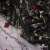 Сетка с вышивкой "Мадрид" 135 г/м2, 100% нейлон, ширина 130 см, Цвет 4/Черный - купить в Находке. Цена 980 руб.