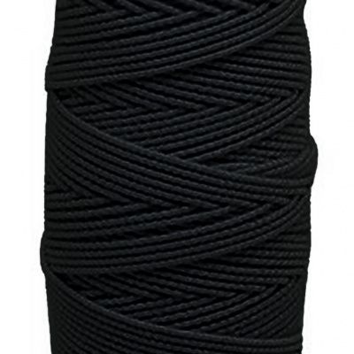 Нитка - резинка Спандекс 25 м (уп-10шт)-чёрные - купить в Находке. Цена: 36.02 руб.