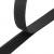 Липучка с покрытием ПВХ, шир. 25 мм (упак. 25 м), цвет чёрный - купить в Находке. Цена: 14.93 руб.