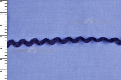 Тесьма плетеная "Вьюнчик"/т.синий - купить в Находке. Цена: 48.03 руб.