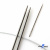 Спицы для вязания металлические d-2.5 мм круговые на тросике 53 см - купить в Находке. Цена: 53.90 руб.