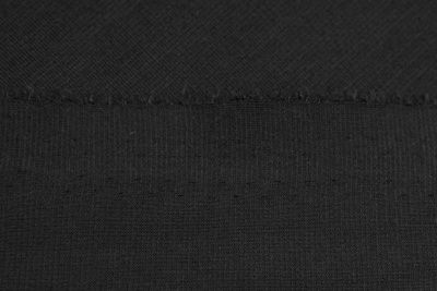 Трикотаж "Grange" BLACK 1# (2,38м/кг), 280 гр/м2, шир.150 см, цвет чёрно-серый - купить в Находке. Цена 861.22 руб.