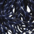 Шнурки #107-19, круглые 130 см, двухцветные цв.тём.синий/белый - купить в Находке. Цена: 22.14 руб.