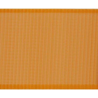 Лента капроновая "Гофре", шир. 110 мм/уп. 50 м, цвет оранжевый - купить в Находке. Цена: 26.93 руб.