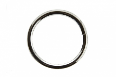 Кольцо металлическое d-3 х 32 мм, цв.-никель - купить в Находке. Цена: 3.92 руб.