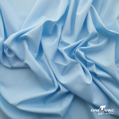 Ткань сорочечная Илер 100%полиэстр, 120 г/м2 ш.150 см, цв.голубой - купить в Находке. Цена 290.24 руб.