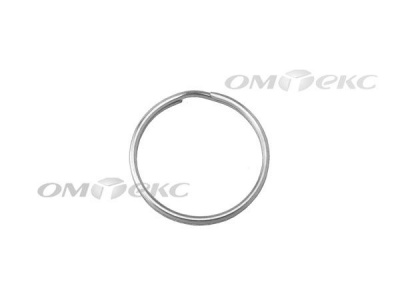 Кольцо металлическое d-20 мм, цв.-никель - купить в Находке. Цена: 3.19 руб.
