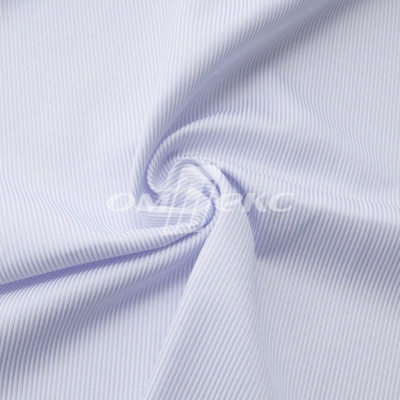 Ткань сорочечная Пула, 115 г/м2, 58% пэ,42% хл, шир.150 см, цв.1-голубой, (арт.107) - купить в Находке. Цена 306.69 руб.