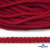 Шнур плетеный d-6 мм, круглый 70% хлопок 30% полиэстер, уп.90+/-1 м, цв.1064-красный - купить в Находке. Цена: 588 руб.