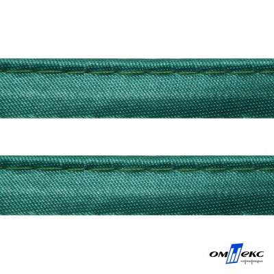 Кант атласный 140, шир. 12 мм (в упак. 65,8 м), цвет т.зелёный - купить в Находке. Цена: 237.16 руб.