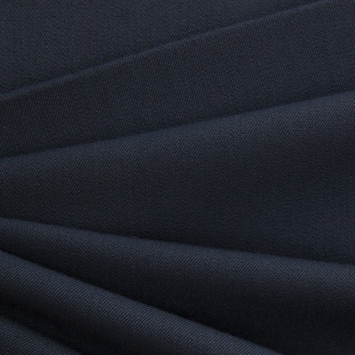 Костюмная ткань с вискозой "Диана", 230 гр/м2, шир.150см, цвет т.синий - купить в Находке. Цена 395.88 руб.