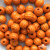 0309-Бусины деревянные "ОмТекс", 16 мм, упак.50+/-3шт, цв.003-оранжевый - купить в Находке. Цена: 62.22 руб.