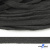 Шнур плетеный d-8 мм плоский, 70% хлопок 30% полиэстер, уп.85+/-1 м, цв.1026-серый - купить в Находке. Цена: 735 руб.