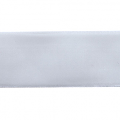 Лента бархатная нейлон, шир.25 мм, (упак. 45,7м), цв.01-белый - купить в Находке. Цена: 981.09 руб.