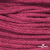 Шнур плетеный d-6 мм, 70% хлопок 30% полиэстер, уп.90+/-1 м, цв.1068-фуксия - купить в Находке. Цена: 588 руб.