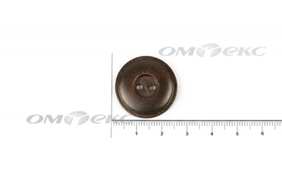 Пуговица деревянная круглая №54 (25мм) - купить в Находке. Цена: 4.12 руб.
