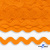 Тесьма вьюнчик 0381-0080, 8 мм/упак.33+/-1м, цвет 9511-оранжевый - купить в Находке. Цена: 107.26 руб.