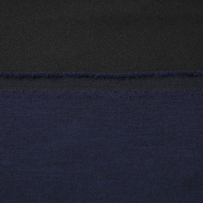 Ткань костюмная 26150 2009, 214 гр/м2, шир.150см, цвет т.синий - купить в Находке. Цена 362.24 руб.