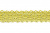 Тесьма кружевная 0621-1567, шир. 15 мм/уп. 20+/-1 м, цвет 017-жёлтый - купить в Находке. Цена: 466.97 руб.
