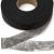 Прокладочная лента (паутинка) DF23, шир. 20 мм (боб. 100 м), цвет чёрный - купить в Находке. Цена: 2.03 руб.