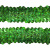 Тесьма с пайетками D4, шир. 30 мм/уп. 25+/-1 м, цвет зелёный - купить в Находке. Цена: 1 087.39 руб.