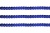 Пайетки "ОмТекс" на нитях, SILVER-BASE, 6 мм С / упак.73+/-1м, цв. 5 - василек - купить в Находке. Цена: 484.77 руб.