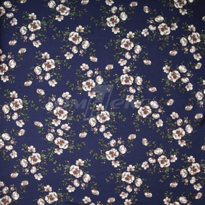 Плательная ткань "Фламенко" 3.2, 80 гр/м2, шир.150 см, принт растительный - купить в Находке. Цена 239.03 руб.