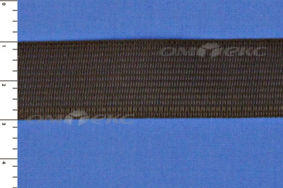 Окантовочная тесьма №216, шир. 22 мм (в упак. 100 м), цвет коричневый - купить в Находке. Цена: 271.60 руб.