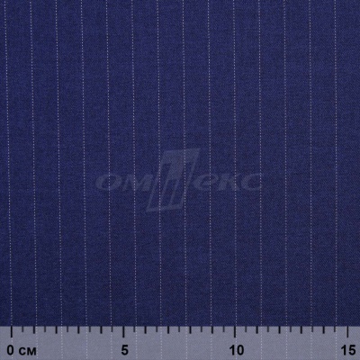 Костюмная ткань "Жаклин", 188 гр/м2, шир. 150 см, цвет тёмно-синий - купить в Находке. Цена 426.49 руб.