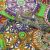 Плательная ткань "Фламенко" 25.1, 80 гр/м2, шир.150 см, принт этнический - купить в Находке. Цена 243.96 руб.
