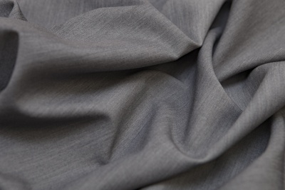 Костюмная ткань с вискозой "Флоренция", 195 гр/м2, шир.150см, цвет св.серый - купить в Находке. Цена 491.97 руб.