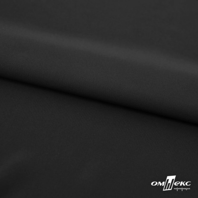 Плательная ткань "Невада", 120 гр/м2, шир.150 см, цвет чёрный - купить в Находке. Цена 254.22 руб.