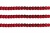 Пайетки "ОмТекс" на нитях, SILVER-BASE, 6 мм С / упак.73+/-1м, цв. 3 - красный - купить в Находке. Цена: 468.37 руб.