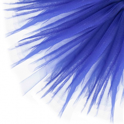 Фатин матовый 16-101, 12 гр/м2, шир.300см, цвет т.синий - купить в Находке. Цена 100.92 руб.