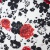 Плательная ткань "Фламенко" 22.1, 80 гр/м2, шир.150 см, принт растительный - купить в Находке. Цена 239.03 руб.