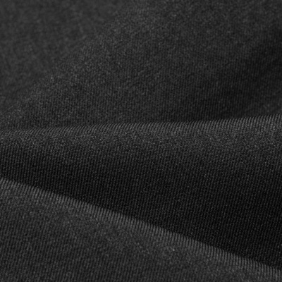 Ткань костюмная 22476 2002, 181 гр/м2, шир.150см, цвет чёрный - купить в Находке. Цена 350.98 руб.