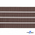 Репсовая лента 005, шир. 6 мм/уп. 50+/-1 м, цвет коричневый - купить в Находке. Цена: 88.45 руб.