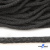 Шнур плетеный d-6 мм круглый, 70% хлопок 30% полиэстер, уп.90+/-1 м, цв.1088-т.серый - купить в Находке. Цена: 588 руб.