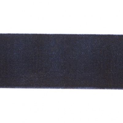 Лента бархатная нейлон, шир.25 мм, (упак. 45,7м), цв.180-т.синий - купить в Находке. Цена: 800.84 руб.