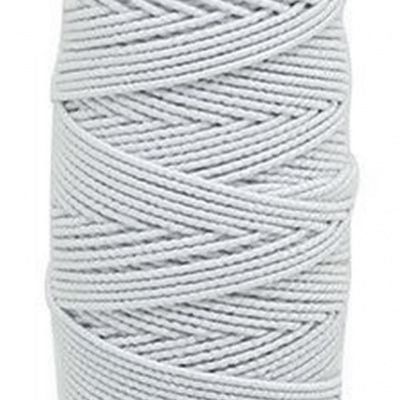 Нитка - резинка Спандекс 25 м (уп-10шт)-белые - купить в Находке. Цена: 35.65 руб.