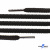Шнурки #106-09, круглые 130 см, цв.чёрный - купить в Находке. Цена: 21.92 руб.