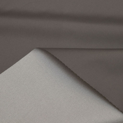 Курточная ткань Дюэл (дюспо) 18-0201, PU/WR/Milky, 80 гр/м2, шир.150см, цвет серый - купить в Находке. Цена 160.75 руб.