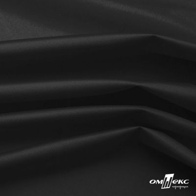 Курточная ткань Дюэл Middle (дюспо), WR PU Milky, Black/Чёрный 80г/м2, шир. 150 см - купить в Находке. Цена 123.45 руб.