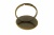 Заготовка для рукоделия металлическая фигурная для кольца 15мм - купить в Находке. Цена: 7.44 руб.