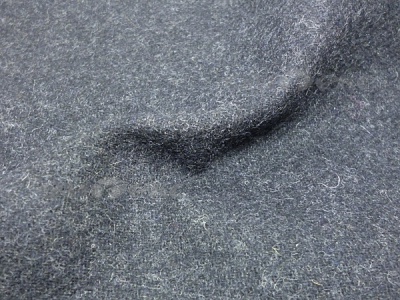 Ткань костюмная п/шерсть №2096-2-2, 300 гр/м2, шир.150см, цвет т.серый - купить в Находке. Цена 512.30 руб.