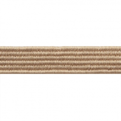 Резиновые нити с текстильным покрытием, шир. 6 мм ( упак.30 м/уп), цв.- 97-бежевый - купить в Находке. Цена: 152.05 руб.