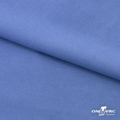 Трикотажное полотно Джерси Понте-де-Рома, 95% / 5%, 150 см, 290гм2, цв. серо-голубой, м - купить в Находке. Цена 297 руб.