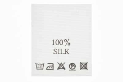 Состав и уход 100% Silk 200 шт - купить в Находке. Цена: 232.29 руб.