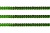 Пайетки "ОмТекс" на нитях, SILVER-BASE, 6 мм С / упак.73+/-1м, цв. 4 - зеленый - купить в Находке. Цена: 484.77 руб.