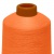 Нитки текстурированные некручёные 457, намот. 15 000 м, цвет оранжевый - купить в Находке. Цена: 204.10 руб.